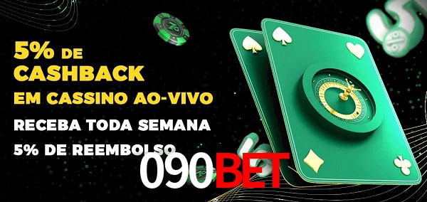 Promoções do cassino ao Vivo 090BET